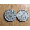 Lebanon 1941 2 1/2 Piastres Coin