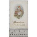 vintage postcard A Happy Easter - The Risen Lor...