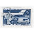 1974 AUSTRIA Sg1720 4s BLUE FINE USED (GAP1)