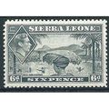 Sierra Leone 1938 SG195 6d Grey Mounted Mint ... .
