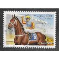 AUS 2002 45c 'CHAMPION RACEHORSES- SUNLINE' FIN...