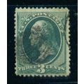 Used 158 3c George Washington Barely Clears M00091