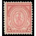 682 2c Massachusetts Just Clears MNH M07047