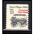 2258 13c Police Wagon Barely Clears MNH Dry Gum...