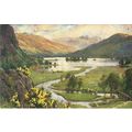 Westmorland RYDAL WATER Art (A.H. Cooper) Postc...