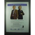 2001 Charles Schwab Investments Ad - Pillars of Trust