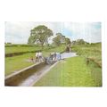 HURLESTON LOCK, LLANGOLLEN CANAL, WALES used po...