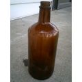 Javex bottle amber glass vintage pre 1973