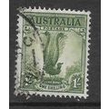 AUSTRALIA 1941 1s SUPERB LYREBIRD GREY - GREEN ...