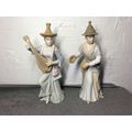 Vintage Toyo Japan Woman Figurine Playing Mando...