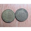 1981d 10 Pfennig Germany Coin