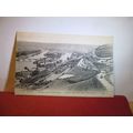 GENERAL VIEW of ROUEN, FRANCE unused antique po...
