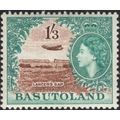 Basutoland QEII 1954 1s 3d Brown & Turquoise Gr...