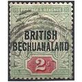 British Bechuanaland 1891 SG34 2d Grey-Green & ...