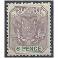 Transvaal 1896 SG222 6d Lilac & Green Mounted M...