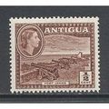 Antigua.SG120a 1/2c Fort James (Brown).Mounted ...