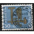 1960 Switzerland - Geology tools 50 +10c - Sc#B...