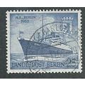 BERLIN -1955 25pf 'BERLIN ( LINER)' FINE USED (...