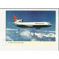 Aviation BRITISH AIRWAYS TRISTAR Company Postcard