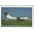 Aviation BRITISH CARIBBEAN BAe 146-100A Postcar...