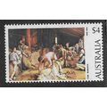 AUS 1974 $4.00 'SHEARING THE RAMS' FINE USED (E...