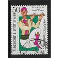 TUNISIA 1968 STAMP DAY 50M FLAUTIST SG677 FINE ...