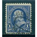Used 264 1c Benjamin Franklin Fine Plus M02971