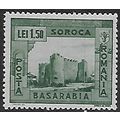 Mi 721 (*): 1 L. 50 green Restoration of Bessar...