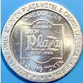 Union Plaza. $1 Casino Token. Las Vegas, NV. R65.
