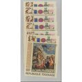 Togo Stamps Scott #827 To 829 & C191 To C193, M...