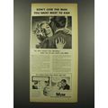 1939 Mum Deodorant Ad - Don't Lose The Man