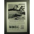 1957 Du Pont Nylon Cord Tires Ad - Everyday bumps can Weaken
