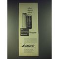 1958 Lentheric Men's After Shave Stick Ad - Aft...
