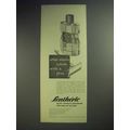 1958 Lentheric After Shave Lotion Ad - With A Plus