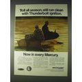 1970 Mercury Outboard Motor Ad - Thunderbolt Ig...