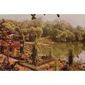 Meyem Lake Resort Goa India 1980s Postcard
