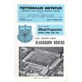 1964/65 Tottenham Hotspur / Spurs vs Blackburn ...