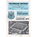 1964/65 Tottenham Hotspur / Spurs vs Leicester ...