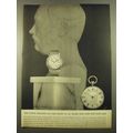 1961 Patek Philippe Watches Advertisement