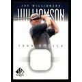 Jay Williamson Upper Deck Worn Tour Swatch Shir...