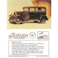 Postcard British Morris Six Motor Car 1929 Adve...