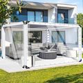 Foundgo Clear Tarps Heavy Duty PVC Vinyl 20 Mil...