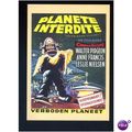Cinema FORBIDDEN PLANET Walter Pidgeon Postcard...