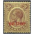 Jamaica 1919 SG77 3d Purple/Yellow WAR TAX Moun...
