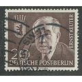 BERLIN - 1954 20pf 'ERNST REUTER' FINE USED (EB...