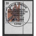 GER 2000 20pf ( €0.10) 'TOURIST SIGHTS' FINE US...