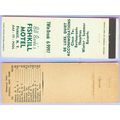 New York Fishkill Matchcover Advertising Bill B...