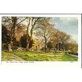 Wales PENALLY Church & Village Green Postcard b...