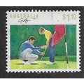 AUS 1989 $1.10 'SPORTS - GOLF' FINE USED (EBID6...