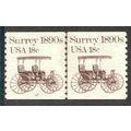 1907 18c Surrey Fine MNH Dry Gum CNP Left 10 V0091